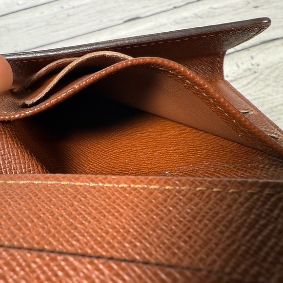 Louis Vuitton Portefeiulle Elise Trifold Wallet Monogram Canvas Leather - Picture 13 of 14